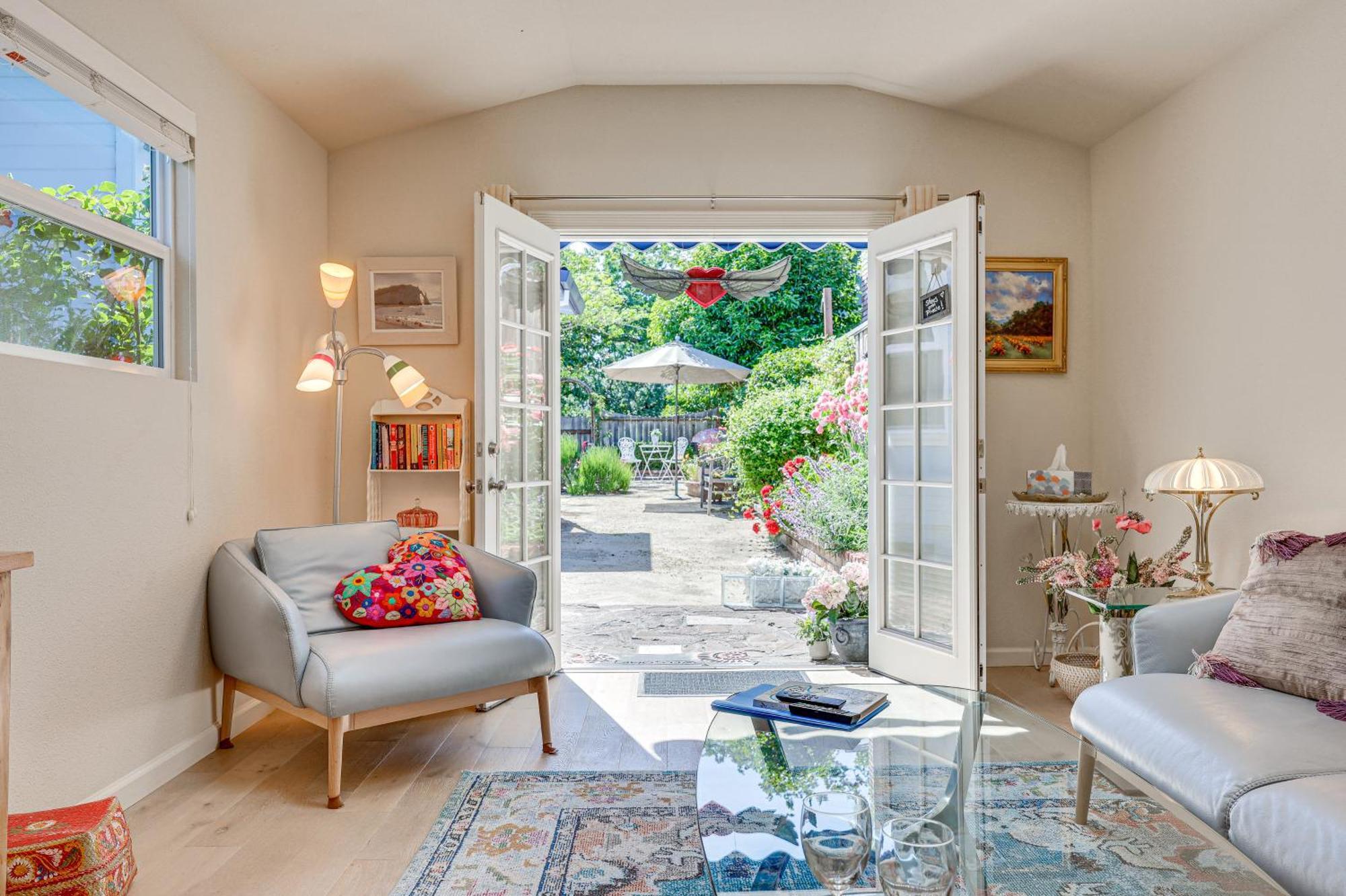 Romantic Casita With Garden And Deck 2 Miles To Plaza! ソノマ エクステリア 写真