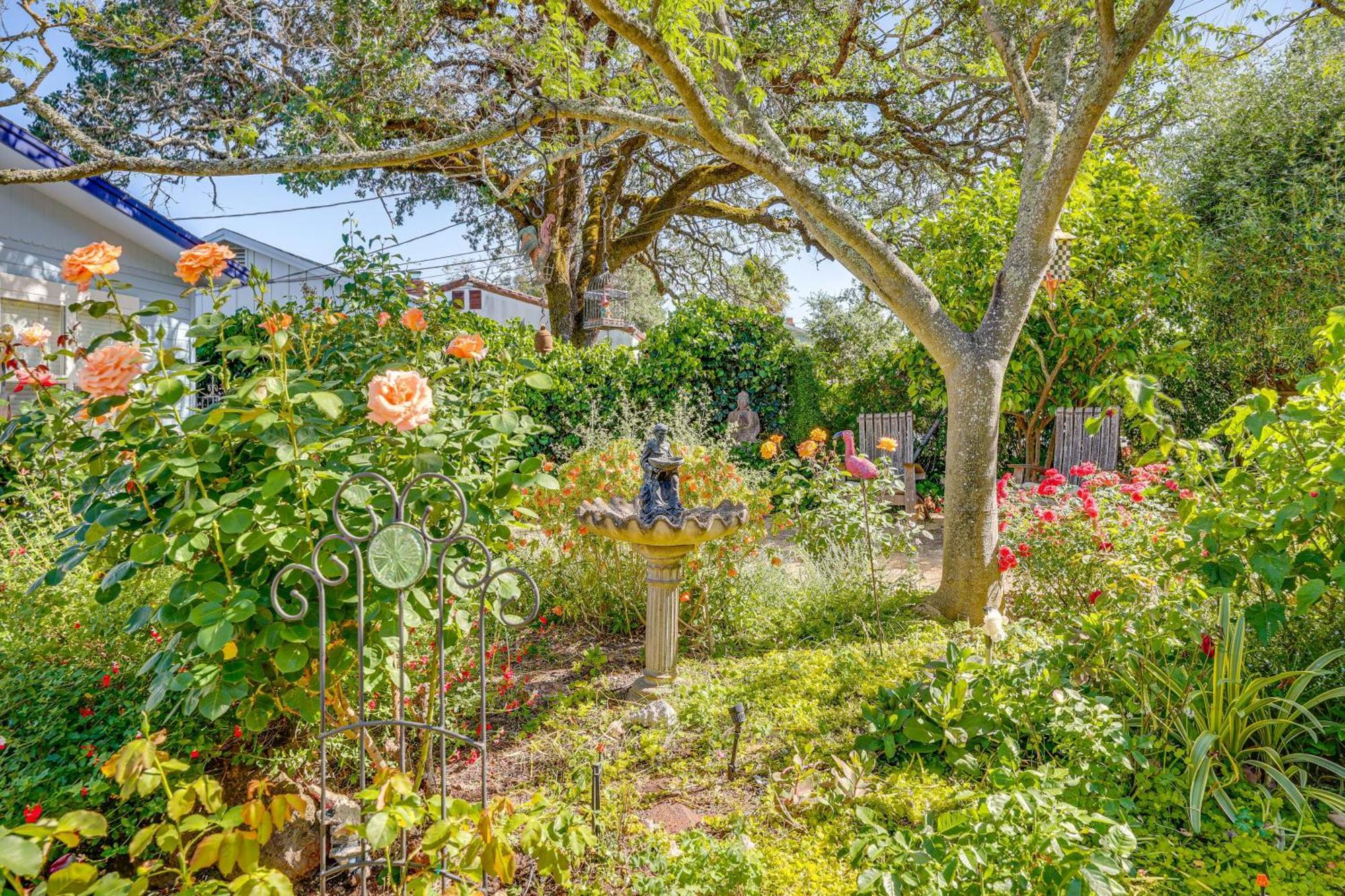 Romantic Casita With Garden And Deck 2 Miles To Plaza! ソノマ エクステリア 写真