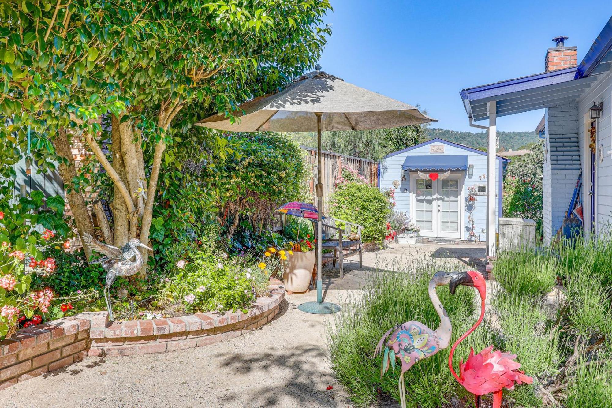Romantic Casita With Garden And Deck 2 Miles To Plaza! ソノマ エクステリア 写真